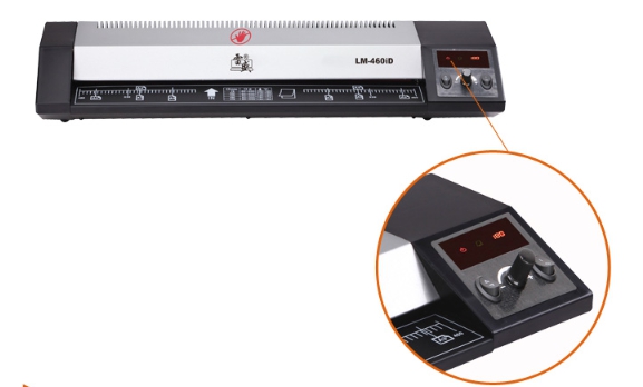 เครื่องเคลือบเอกสาร รุ่น LM-460iD ( ขนาด A2 )