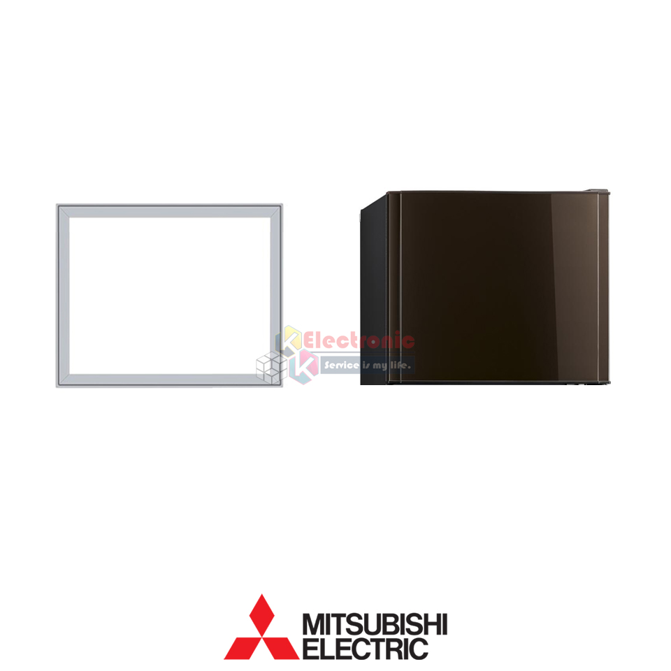 ขอบยางประตูตู้เย็น-Mitsubishi(มิตซูบิชิ)-สำหรับรุ่น*MR-FV22EK/MR-FV22EM/MR-FV22EN/MR-FV22J/MR-FV22K/MR-FV22M/MR-FV22N-อะไหล่แท้ ใส่ง่าย