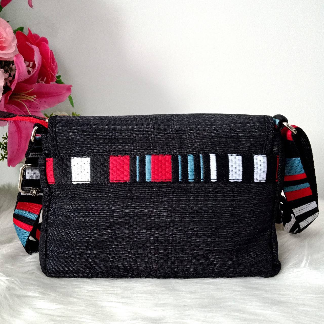 Kipling Shayna กระเป๋าสะพายไหล่ กระเป๋า ไนล่อน แท้