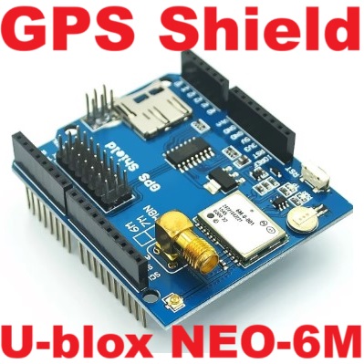 GPS record expansion board with SD slot card for Arduino UNO R3