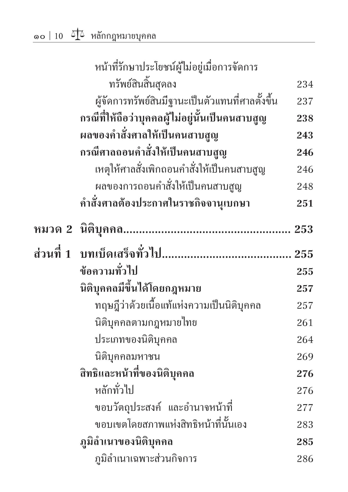 คำอธิบายกฎหมายลักษณะบุคคล บุคคลธรรมดา และ นิติบุคคล(กิตติศักดิ์ ปรกติ) ปีที่พิมพ์ : เมษายน 2567 (ครั้งที่ 14)