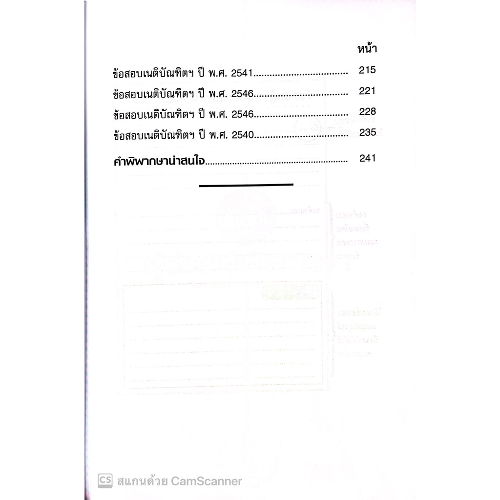 เทคนิคการเขียนตอบ ข้อสอบ 3 สนาม ป.อาญา / โดย : รชฏ เจริญฉ่ำ / ปีที่พิมพ์ : กรกฎาคม 2565 (ครั้งที่ 2)