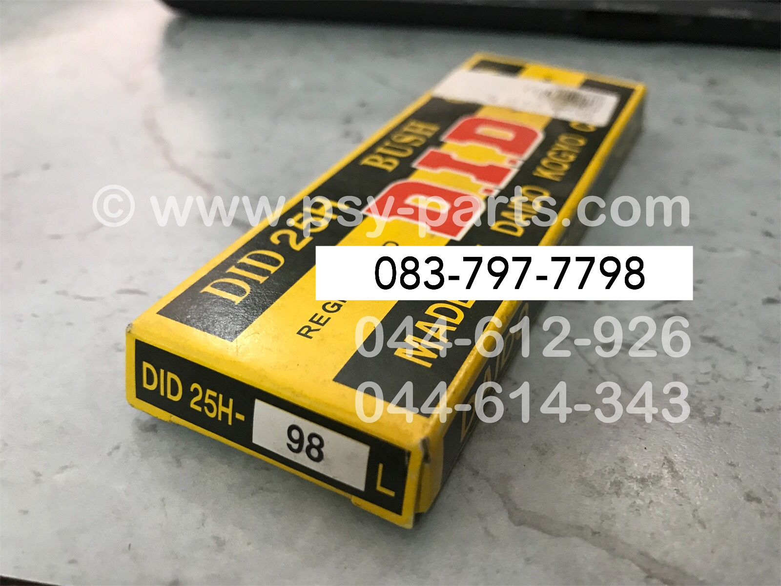 โซ่ราวลิ้น ทั่วไป DID ยาว 98 ข้อ, โซ่ราวลิ้น CB 93, GL 100, GL-X, SS 1, WING, XL 100, XL 125