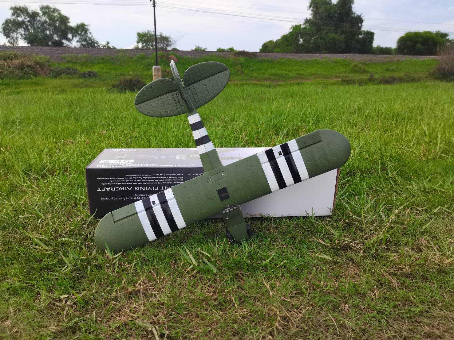 เครื่องบินบังคับวิทยุ COOLBANK MODEL PIPER J3 CUB 4CH 87CM 1/16 SCALE FX9703