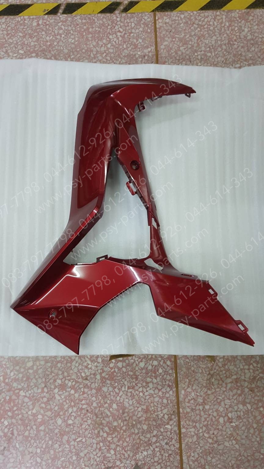 บังลม-ซ้าย WAVE 125-I/18 แท้ๆ สีแดงเข้ม (R366) 64450-K73-T60ZG Honda