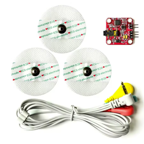 เซนเซอร์วัดกล้ามเนื้อ Muscle signal sensor Emg sensor controller detects muscle activity for Arduino development board for wearable devices