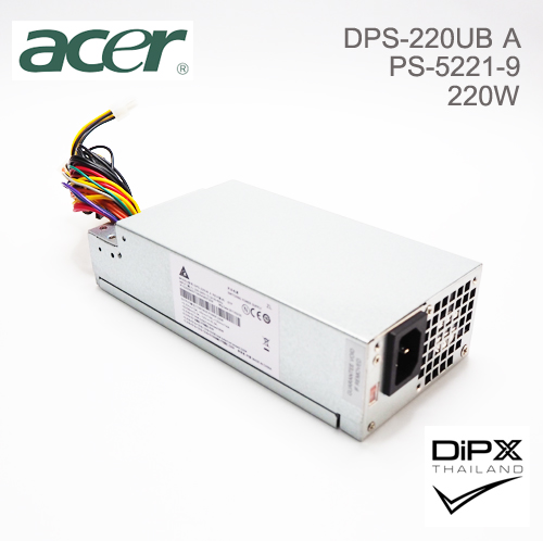 Power supply ACER 220W (DPS-220UB A, PS-5221-9) 24pin, 4pin, 2sata (New)