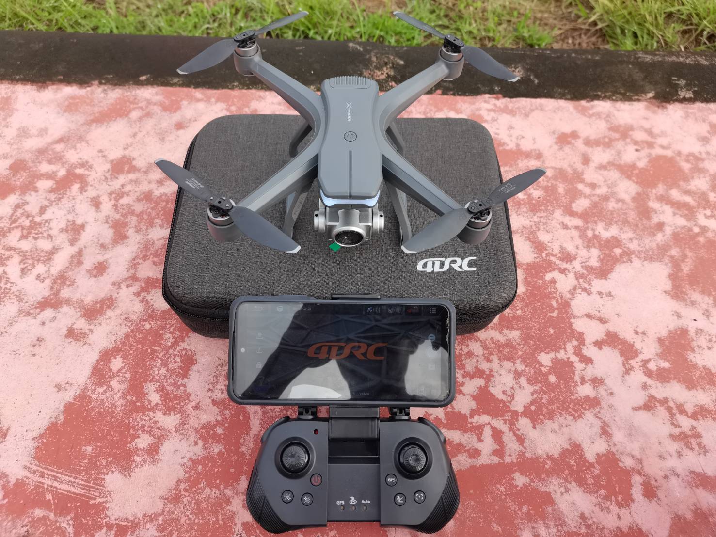 โดรนบังคับวิทยุ 4DRC F11 PRO GPS 5G WiFi FPV พร้อม 4K ESC HD Dual กล้องระยะการบิน 1KM Brushless RC โดรน RTF