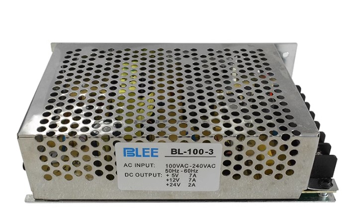 Power Supply DC 5V(7A) 12V(7A) 24V(2A) 100Vac-240Vac BL-100-3 switching power supply