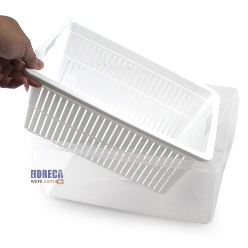 Food storage box + grid 8.9 liters LM-02 Keyway brand