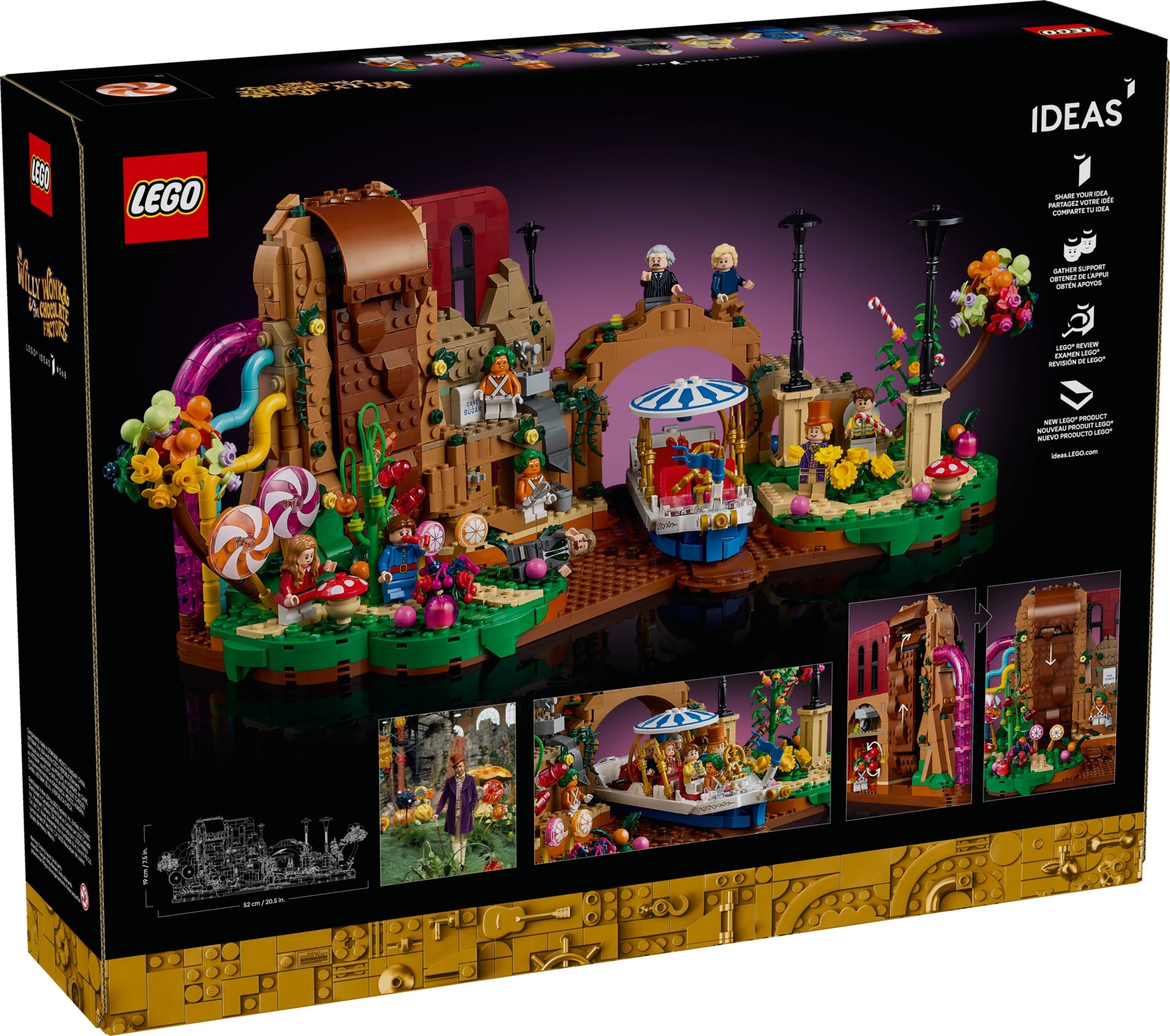 LEGO เลโก้ 21360 Willy Wonka & the Chocolate Factory