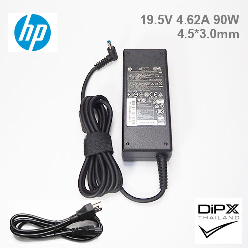 Adapter HP 19.5V 4.62A 90W (4.5x3.0mm) สินค้าใหม่แท้ แถมสายไฟ