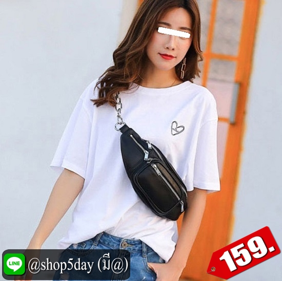 ♨️ กระเป๋าแฟชั่น คาดอก-คาดเอว หนัง PU OK ⚡️