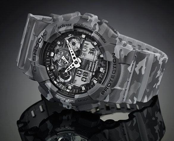 Casio G-Shock ชาย GA-100CM-8ADR