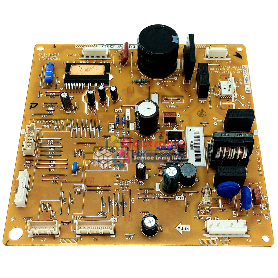 แผงบอร์ดตู้เย็นTOSHIBA(โตชิบา)รุ่น GR-A28KS*อะไหล่แท้*ใช้กับคอมเพรสเซอร์GMCC*สติ๊กเกอร์ที่ติดตัวไอซีที่ใต้แผงวงจรนี้ต้องเบอร์B141เท่านั้น