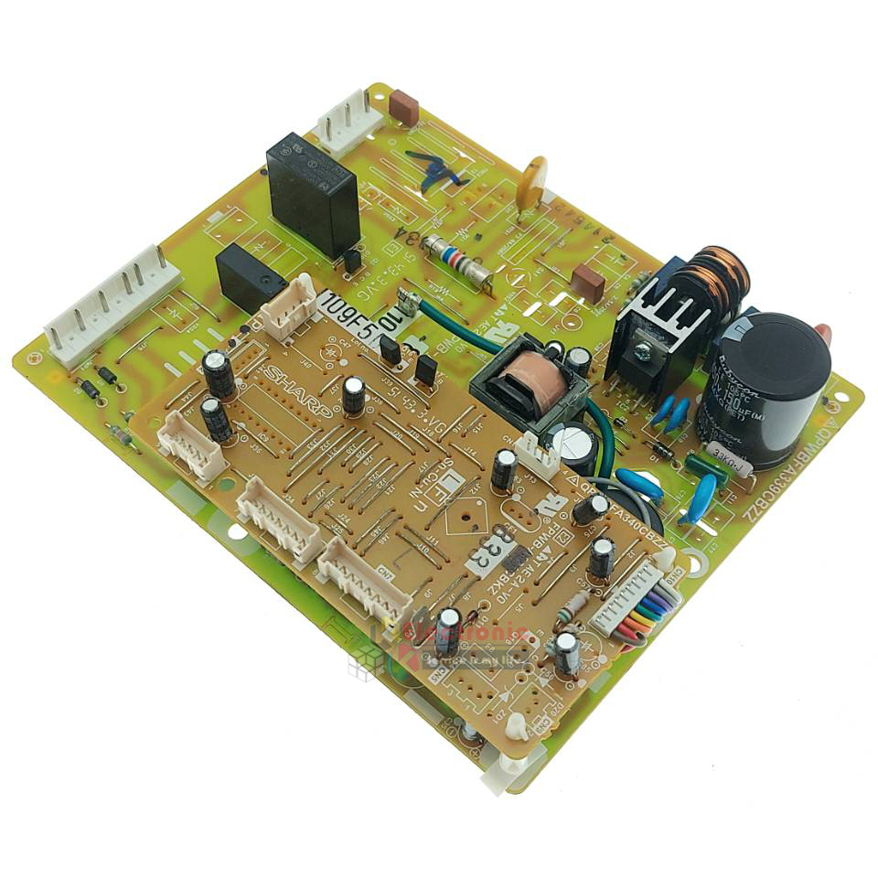 แผงตู้เย็น-บอร์ดตู้เย็น SHARP_ชาร์ป รุ่น SJ-P58T*อะไหล่แท้