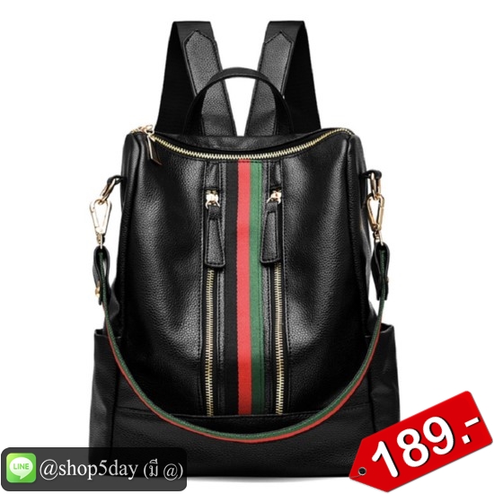 กระเป๋าเป้สะพายหน้าหลังไหล่เกาหลี