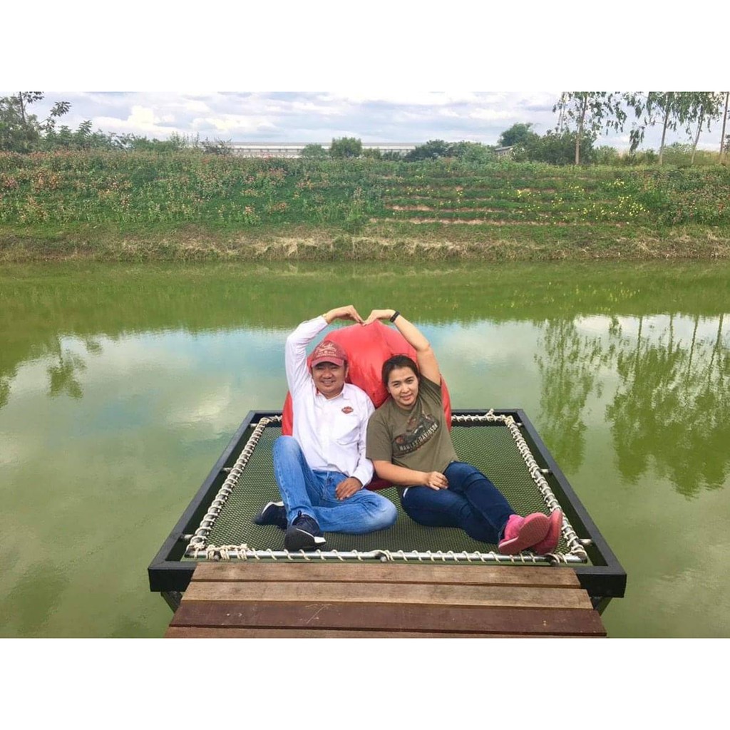 ตาข่ายเปลนอน ตาข่ายรีสอร์ท ตาข่ายร้านอาหาร ตาข่ายนั่งชมวิว *แถมเชือกพันติดตั้ง*