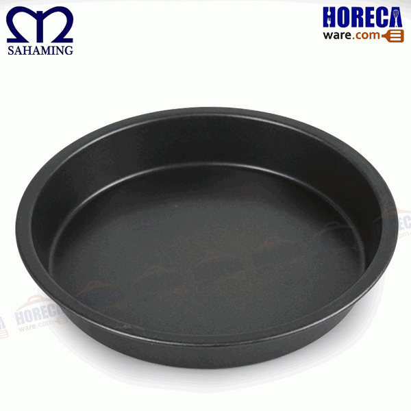 6-inch round pizza tray, M-well
