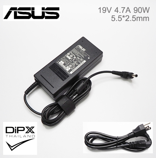 Adapter ASUS 19V 4.74A 90W (5.5x2.5mm) สินค้าใหม่แท้ แถมสายไฟ