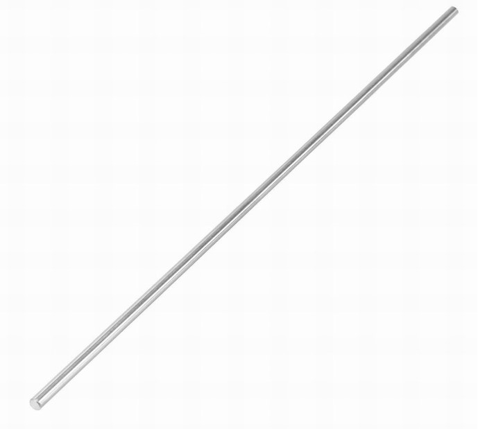 เพลาสแตนเลส ขนาด 2.5 mm.ยาว 46.5 cm - 47 cm. Stainless steel shaft Round Bar Stick Rod Silver Tone