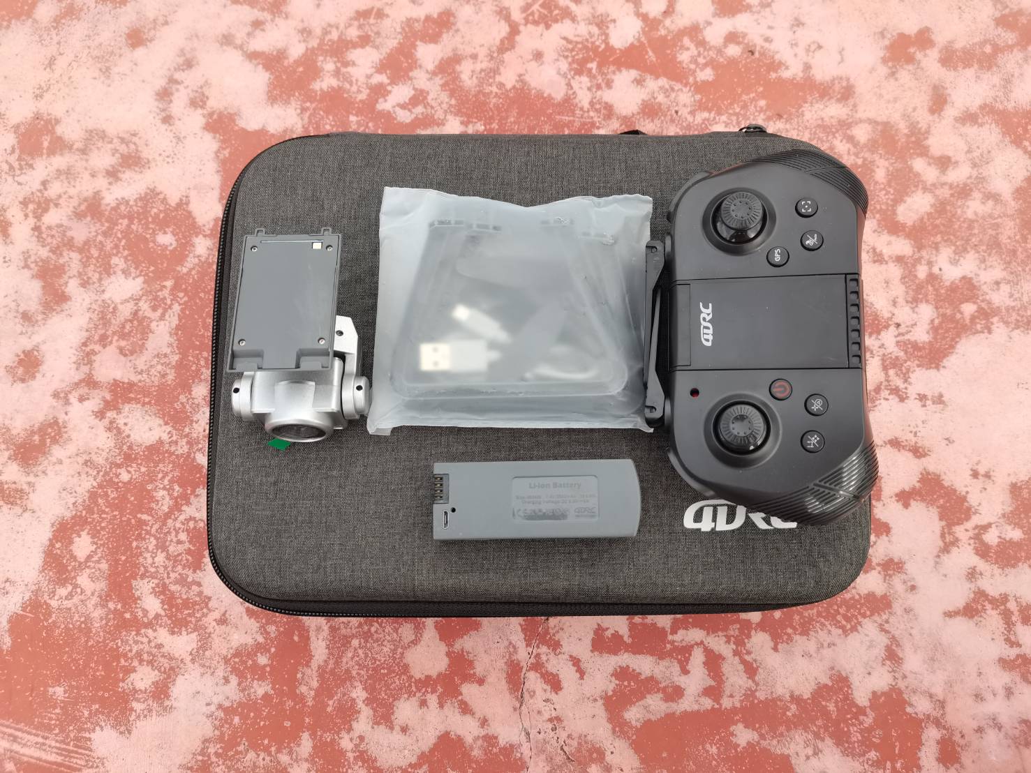 โดรนบังคับวิทยุ 4DRC F11 PRO GPS 5G WiFi FPV พร้อม 4K ESC HD Dual กล้องระยะการบิน 1KM Brushless RC โดรน RTF