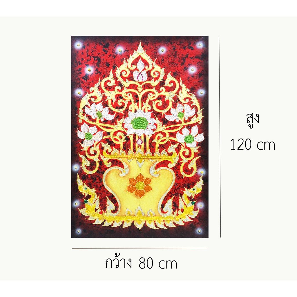 ภาพวาด รูปวาดดอกบัว ภาพติดผนัง ภาพมงคล เสริมดวง กรอบลอย ภาพแต่งบ้าน กรอบรูปติดผนัง ภาพติดผนังตกแต่งบ้าน G0015