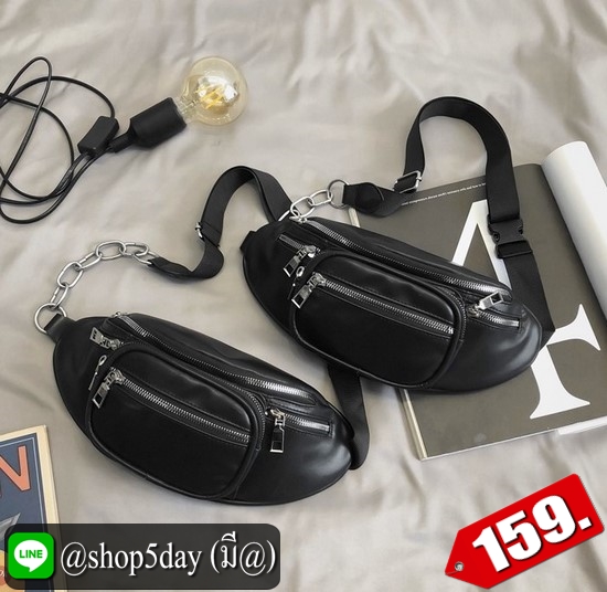 ♨️ กระเป๋าแฟชั่น คาดอก-คาดเอว หนัง PU OK ⚡️