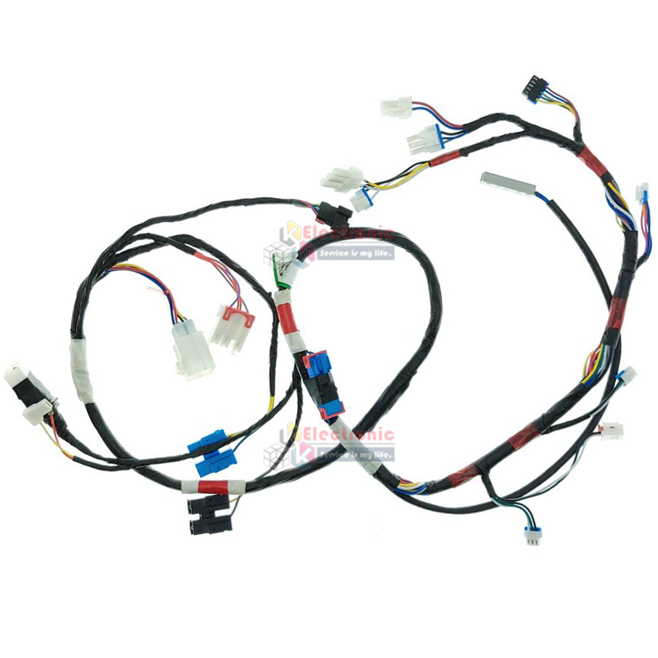 ชุดสายไฟเครื่องซักผ้าSAMSUNG(ซัมซุง) สำหรับรุ่นWA10F5S3Q/WA11F5S3QRY/WA13F5S3QRY/WA85F5S3QRY/WA90F5S3QRW*อะไหล่แท้*ใช้ได้กับทุกรุ่นที่ระบุไว้