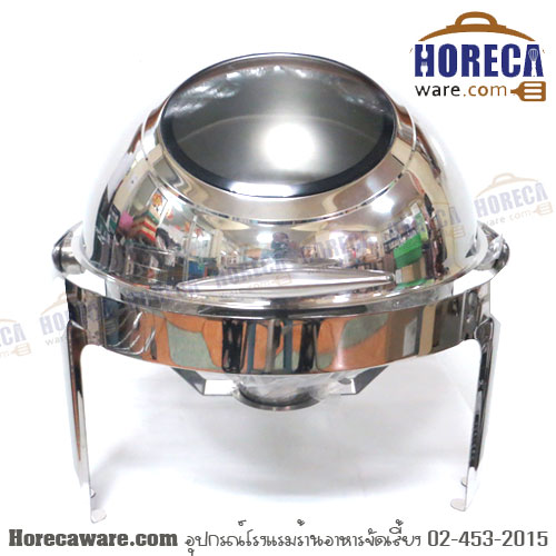 Food warmer set, large circular glass, Gogo [gg-yc-01]