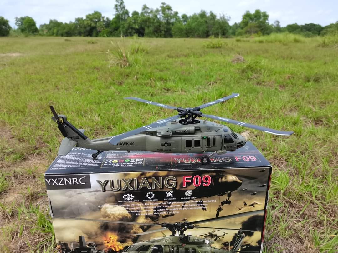YUXIANG F09 Black Hawk เฮลิคอปเตอร์ 6CH 6-G Brushless RTF