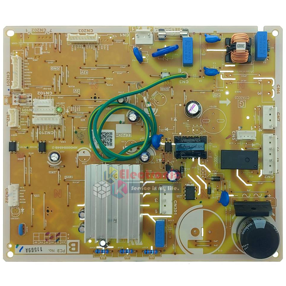 แผงบอร์ดตู้เย็น HITACHI(ฮิตาขิ)รุ่น*R-VGX350PF/R-VX350PF*อะไหล่แท้*ใช้ได้กับทุกรุ่นที่ทางร้านระบุไว้