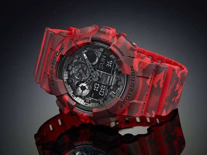 Casio G-Shock ชาย GA-100CM-4ADR