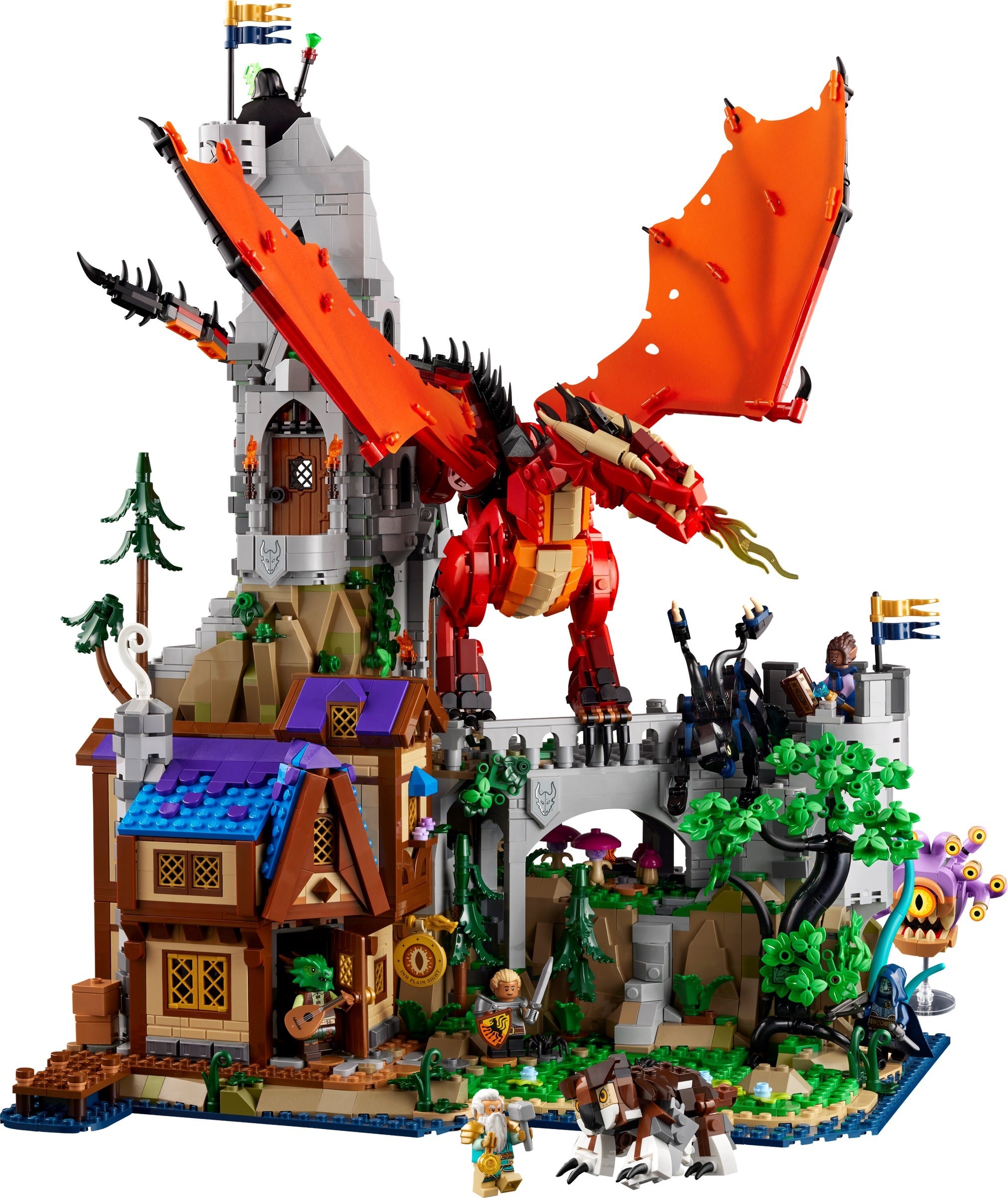 LEGO Ideas เลโก้ 21348 Dungeons & Dragons: Red Dragon's Tale