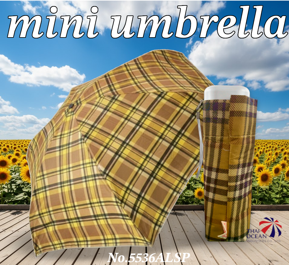 Leo ร่มพับ 5 ตอน เล็กและเบาพิเศษ ขนาดเท่ามือถือ น้ำหนักเบา