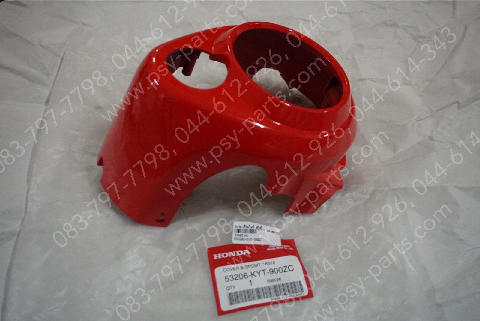ครอบเรือนไมล์ SCOOPY-I แท้ๆ สีแดงสด (R310) 53206-KYT-900ZC