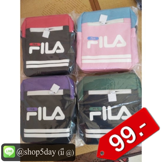 🔥กระเป๋าแฟชั่น สะพายข้าง Fila ฟิล่า No.flla B001