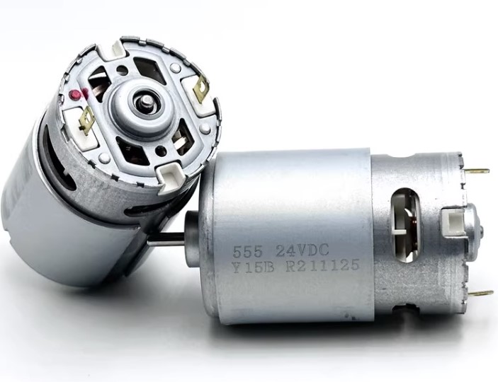 มอเตอร์ RS-555 DC Motor 6-24V 20000RPM@24V Large Torque for Electric Drill DIY Tool