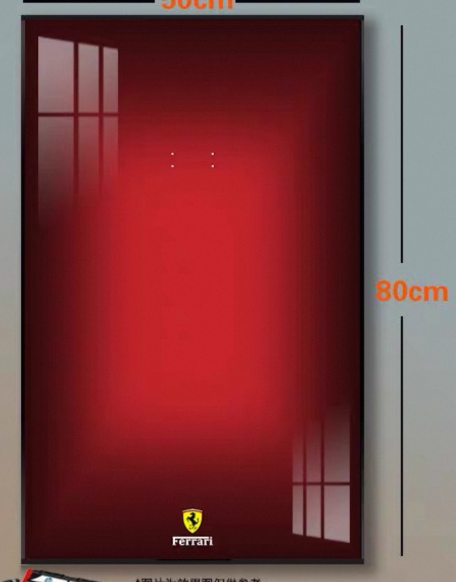 Display frame สำหรับ LEGO Technic เลโก้ 42207 Ferrari SF-24 F1 Car