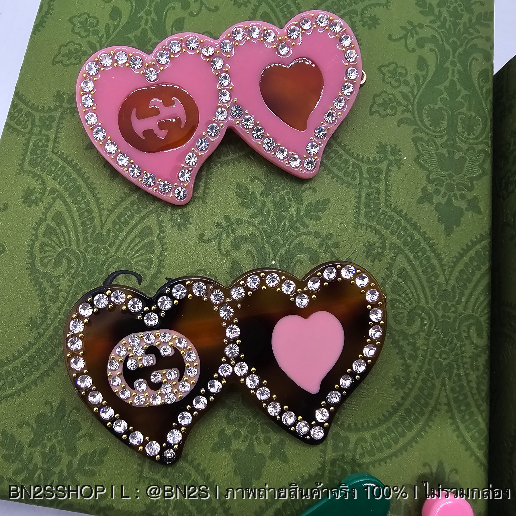 Gucci Gucci Kids Flower Appliqué Hair Clip กิ๊บหนีบผมกุชชี้ รูปดอกทานตะวัน