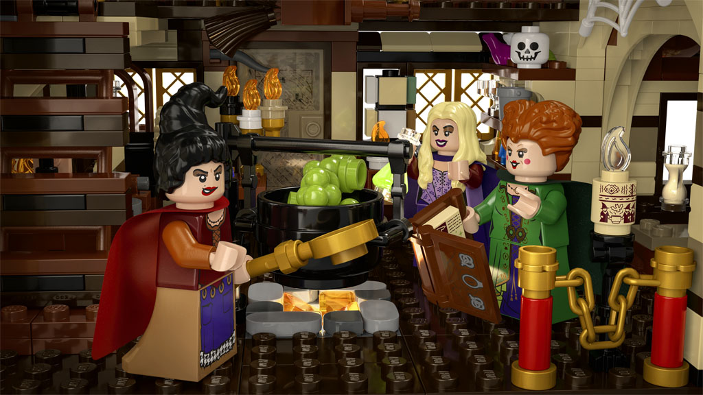 LEGO เลโก้ 21341 Disney Hocus Pocus: The Sanderson Sisters' Cottage