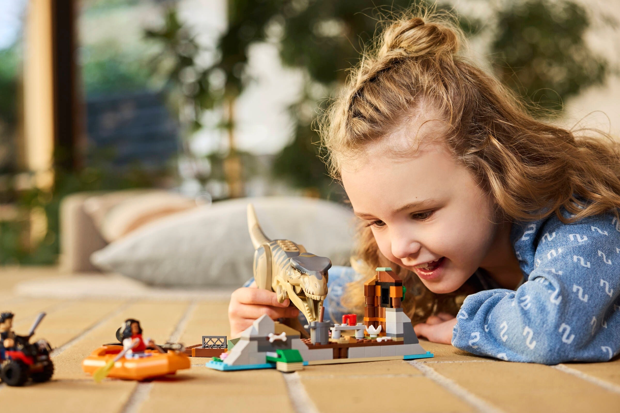 LEGO Jurassic World เลโก้ 76975 T. rex River Escape