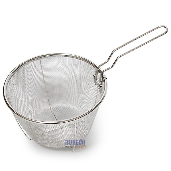 กระชอนทรงลึก18ซม. ด้ามพับได้ โฟโฟ้