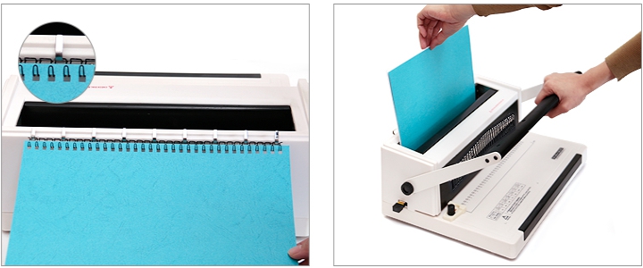 เครื่องเข้าเล่มปฏิทินยี่ห้อWire bind รุ่น W20A