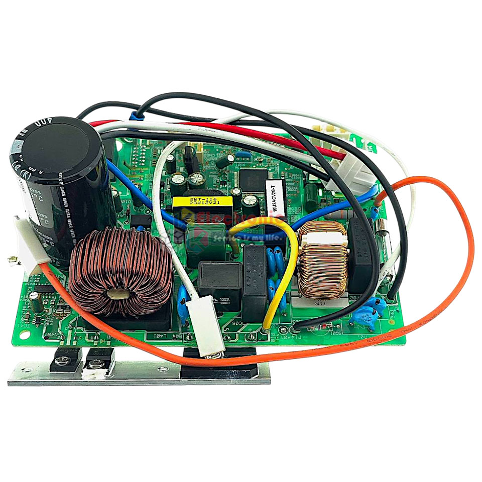 แผงบอร์ดควบคุมแอร์คอยร้อนTOSHIBA-โตชิบา รุ่น RAS-10U2ACV2G-T-อะไหล่ใหม่แท้บริษัท