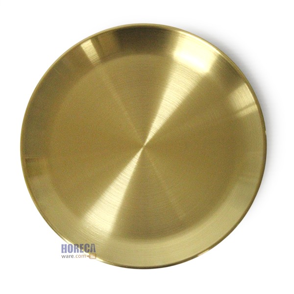จานเกาหลีทอง 20ซม. เพอร์เฟค