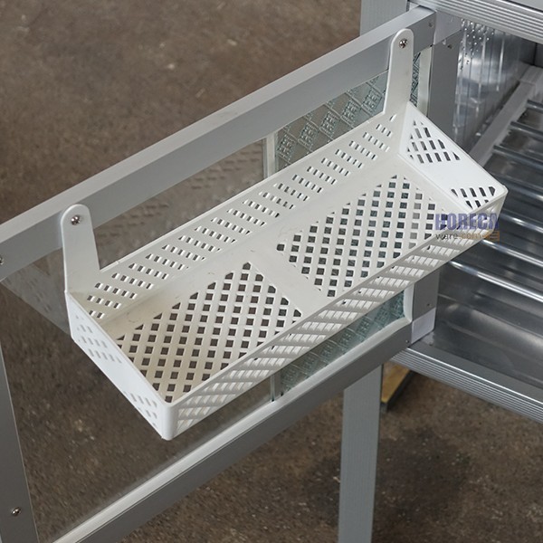 ตู้กับข้าว 3 ฟุต 6 ประตู 90x166x40ซม. ไลออน อลูมิเนียม คิทเช่น