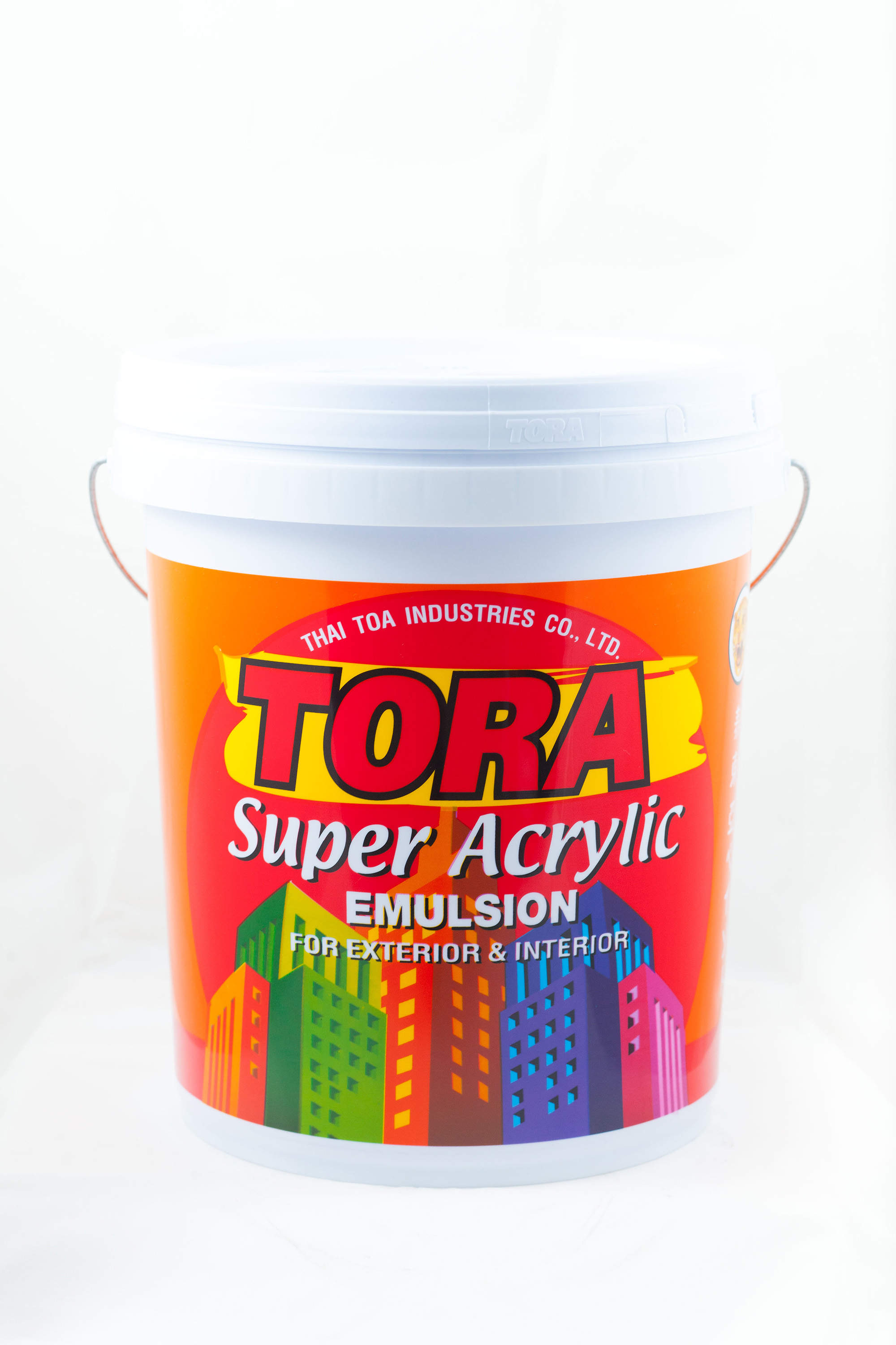 Tora Super Acrylic Emulsion For Exterior โตร่า สีน้ำภายนอก