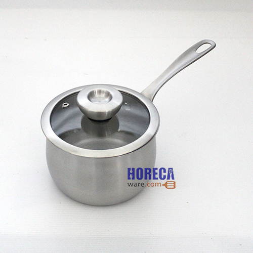 White Steel 10-piece pot and pan set, Meyer brand