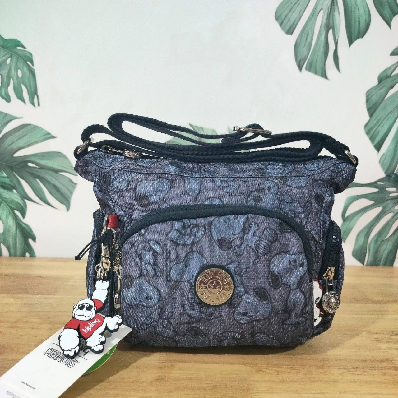 กระเป๋าสะพาย คิปลิ้ง Kipling GABBIE Mini Doggy Denim